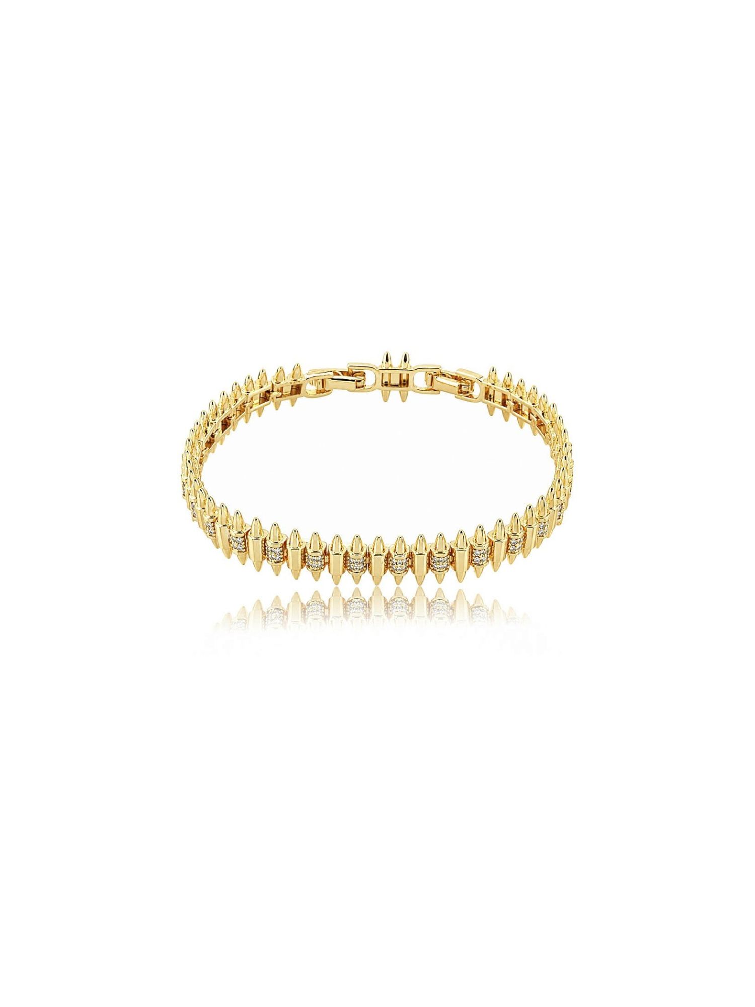 Design sem nome - 4 Pulseira Goie ouro - Imagem 1