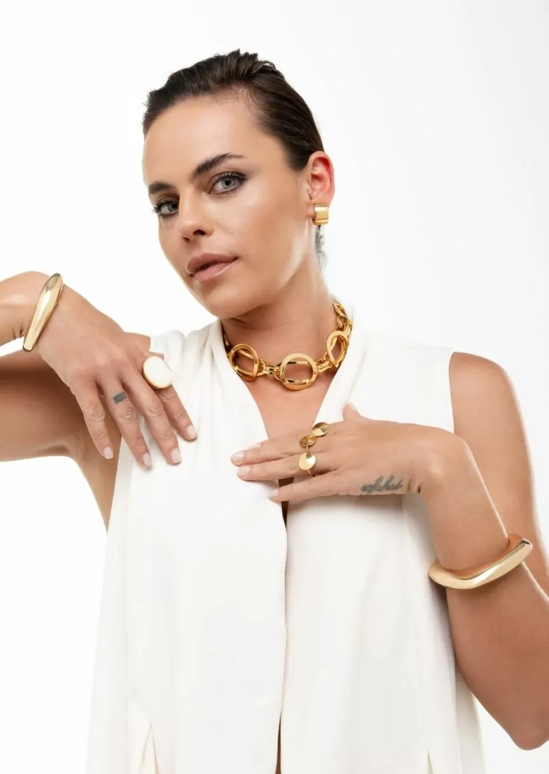 Bracelete Honey ouro fino - Imagem 3