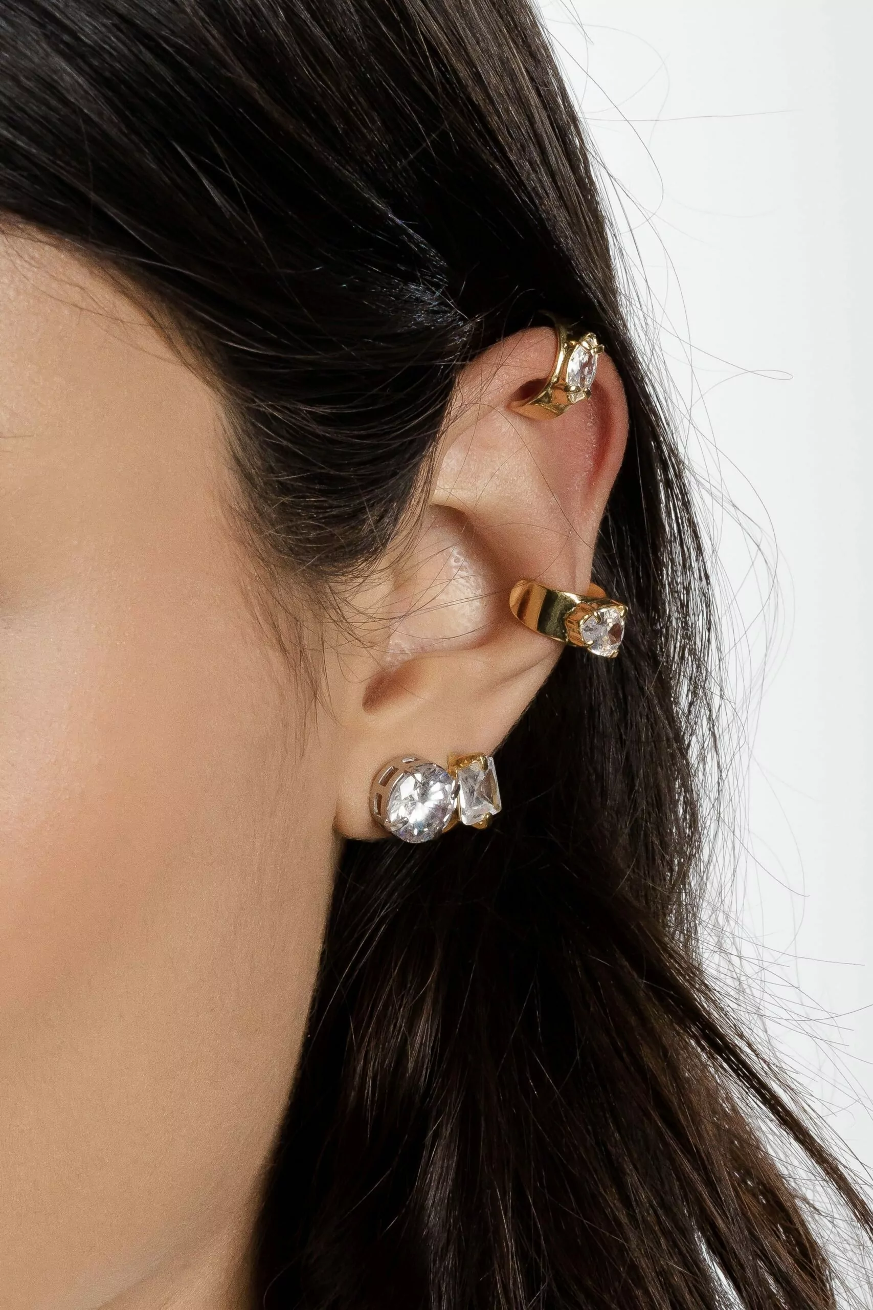 Piercing Drica pedra ouro - Imagem 3