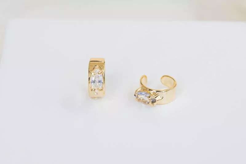 Piercing Drica pedra ouro - Imagem 4