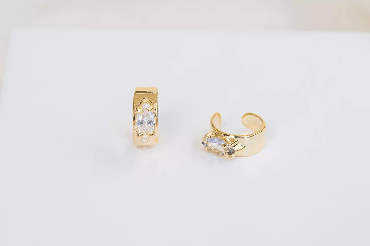Piercing Drica pedra ouro - Imagem 4