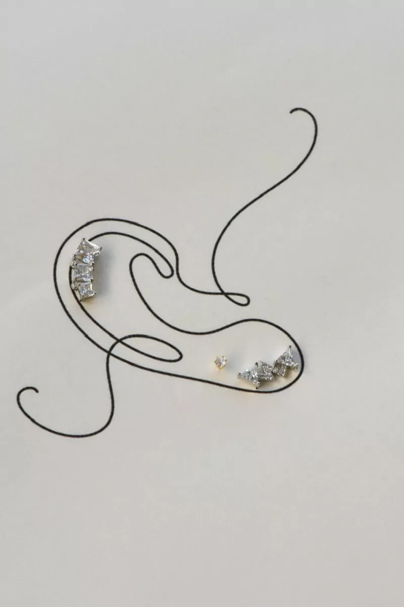 Brinco earcuff square - Imagem 2