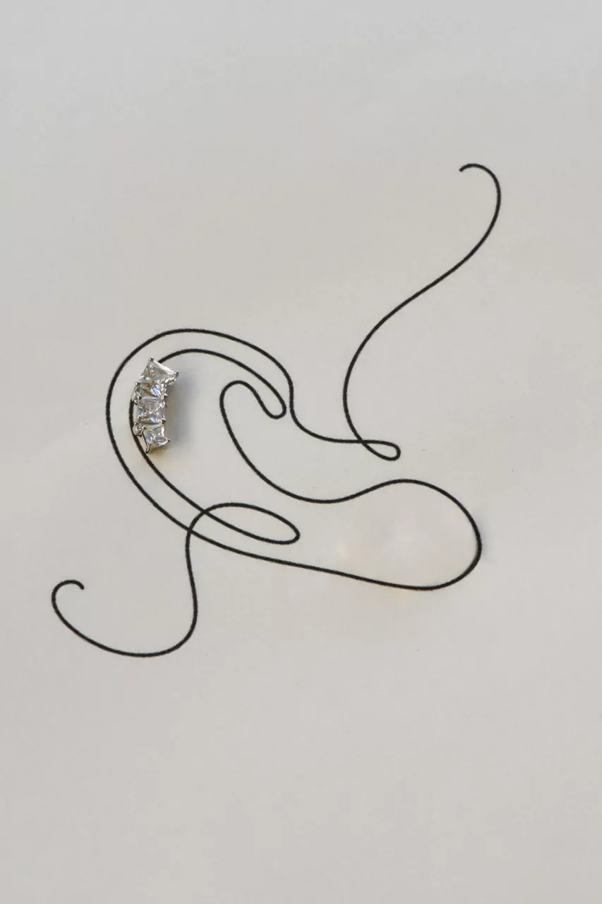 Brinco earcuff square - Imagem 1