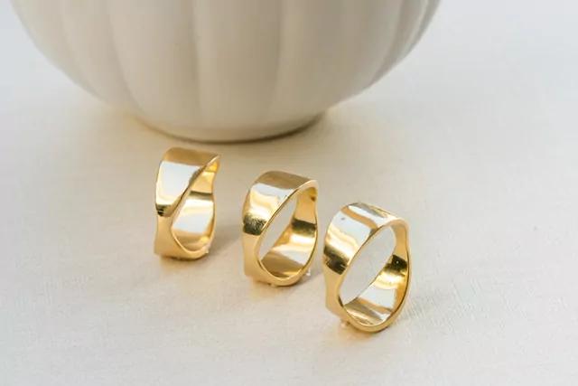 Anel Bertolini ouro - Imagem 1