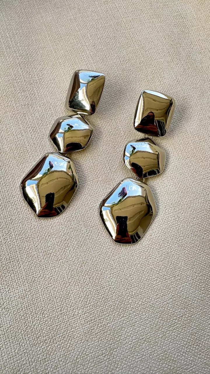 Brinco Sienna ródio - Imagem 3