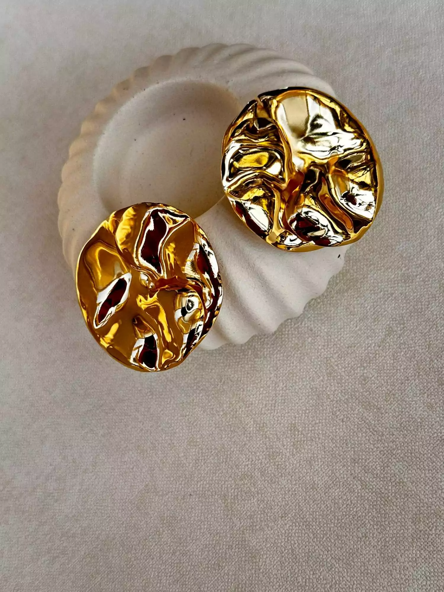 Brinco Zegna G ouro - Imagem 4