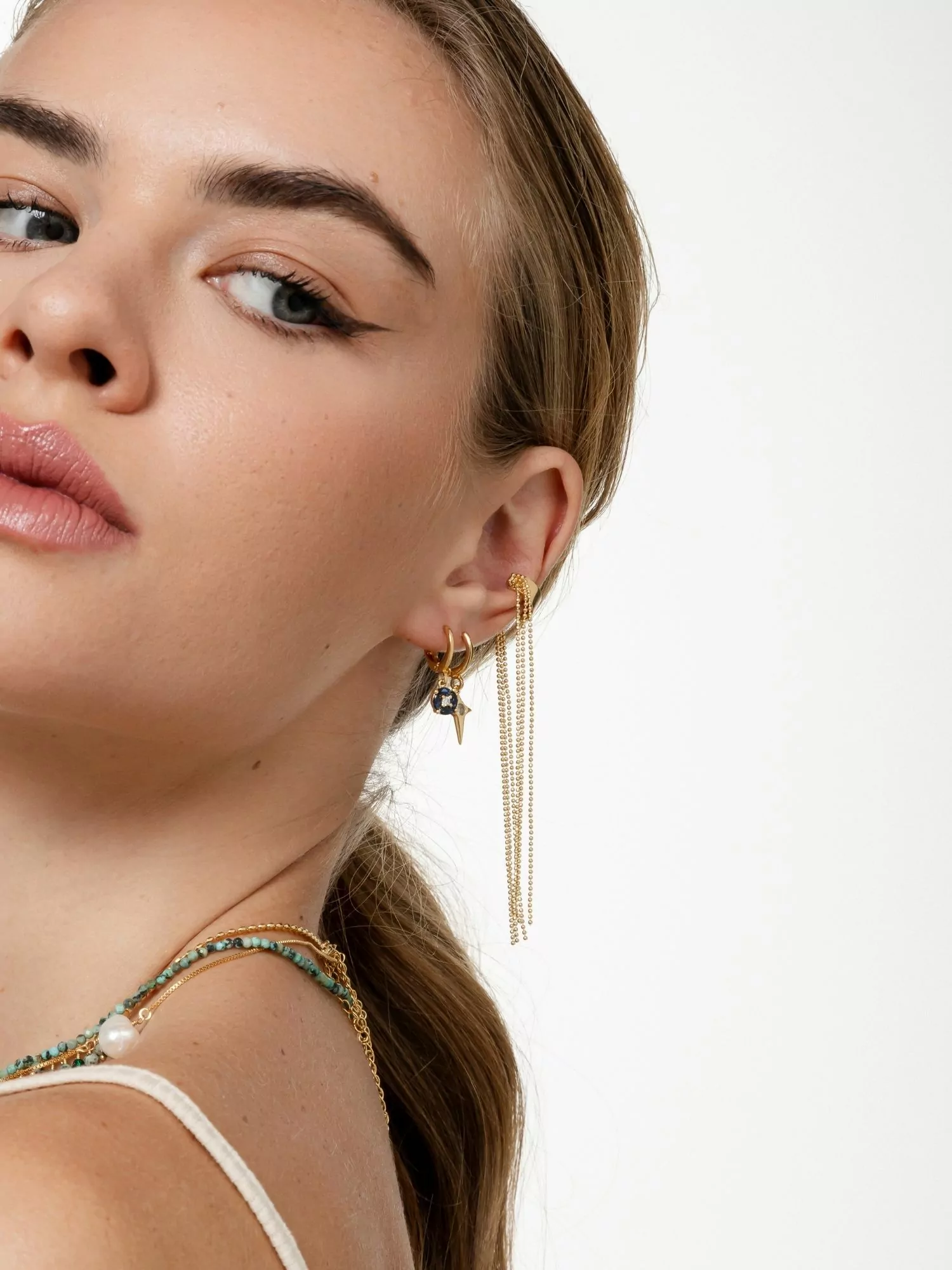 Design sem nome.zip - 154 Piercing Balos ouro - Imagem 1