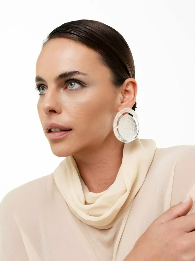 Brinco Aninha ródio