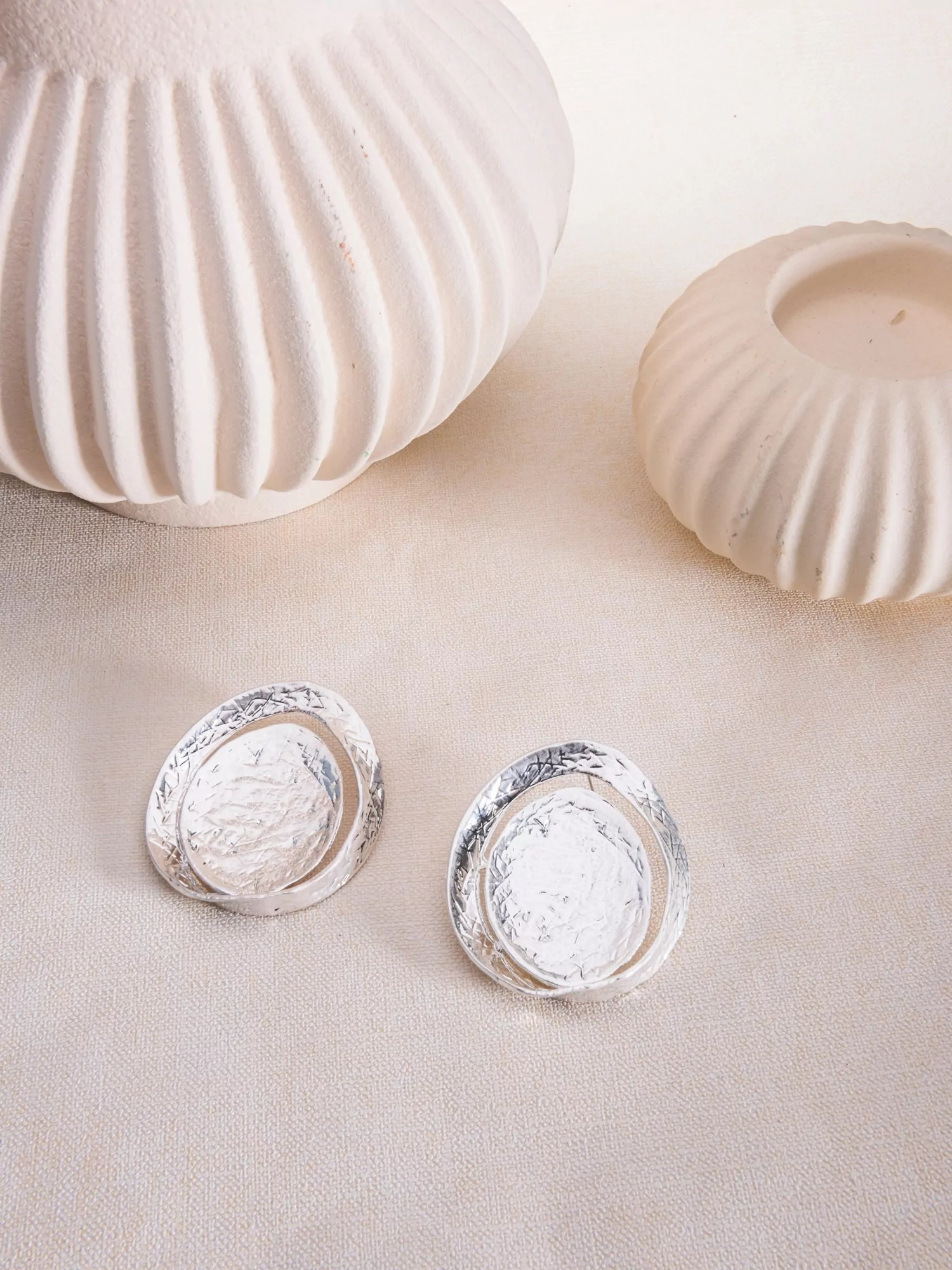 Brinco Aninha ródio - Imagem 2