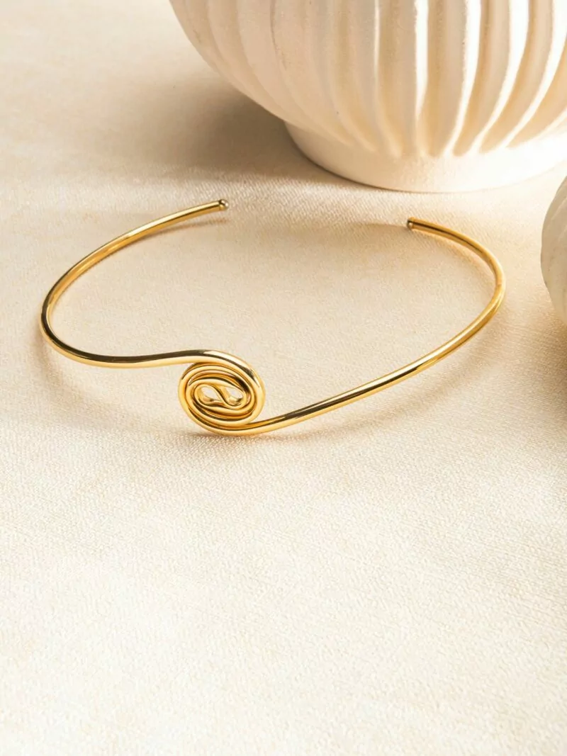 Choker Kourtney ouro - Imagem 2