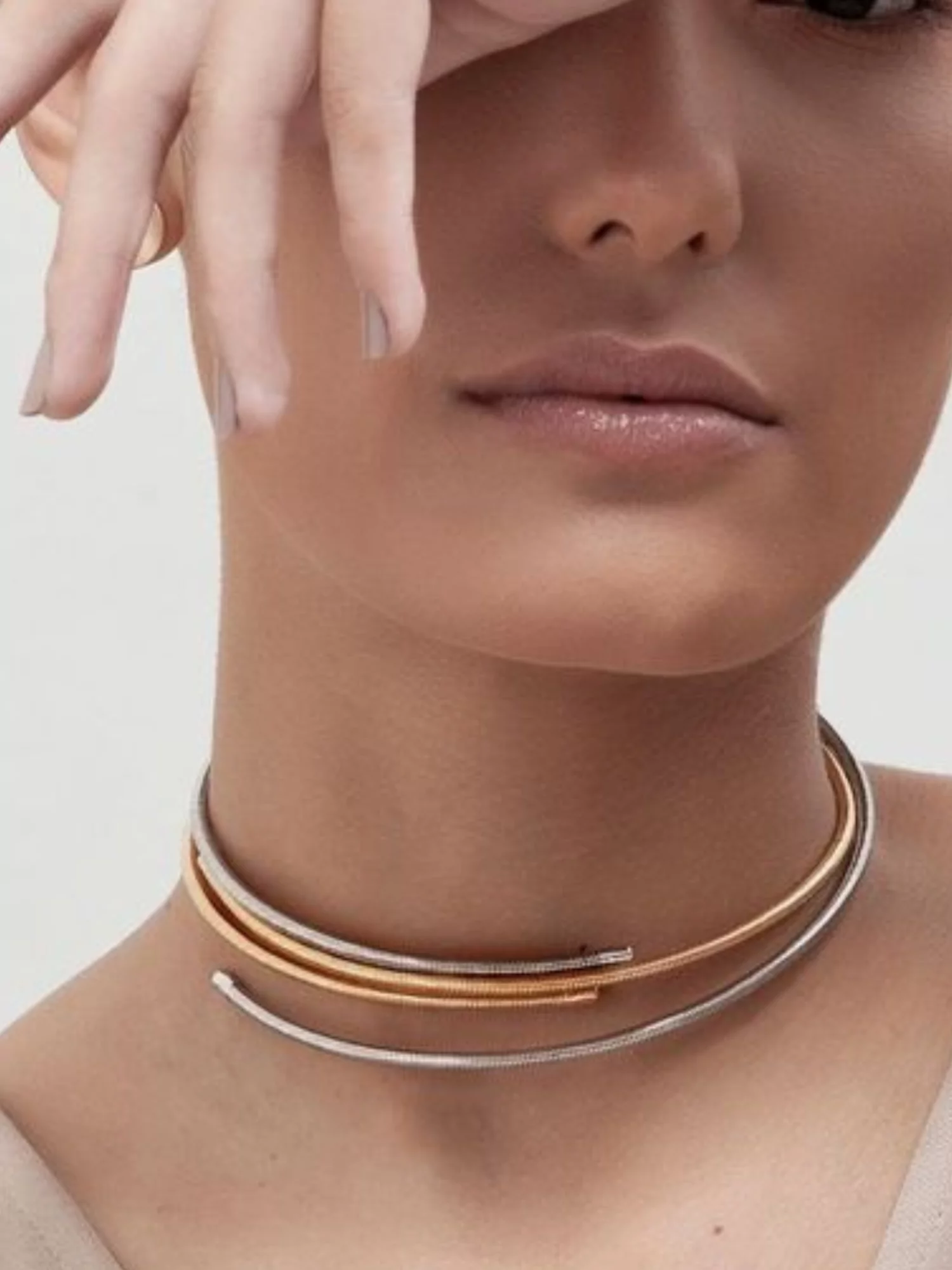 Choker aro Liz ouro - Imagem 1