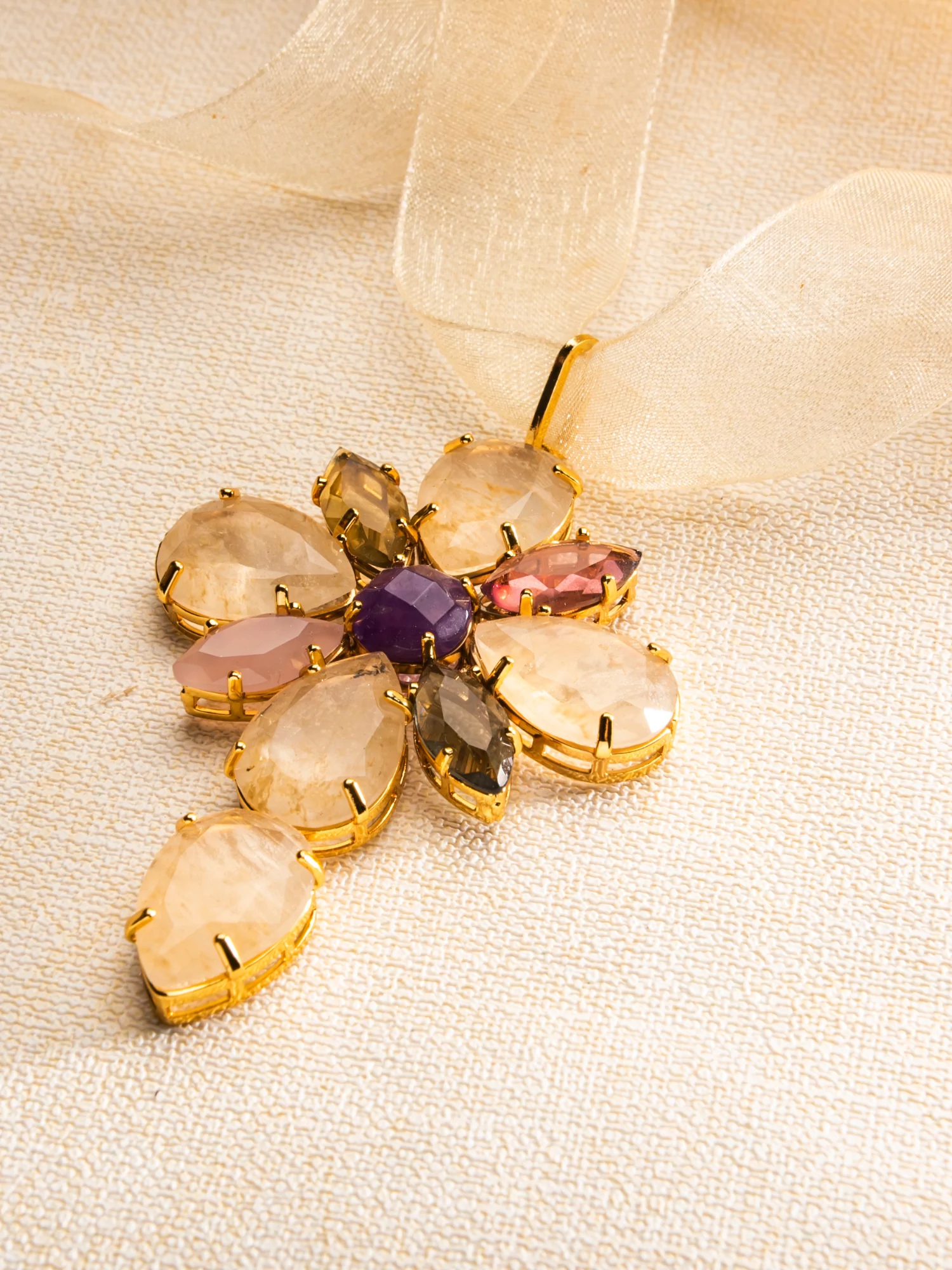 Colar faixa organza Pliê - Imagem 3