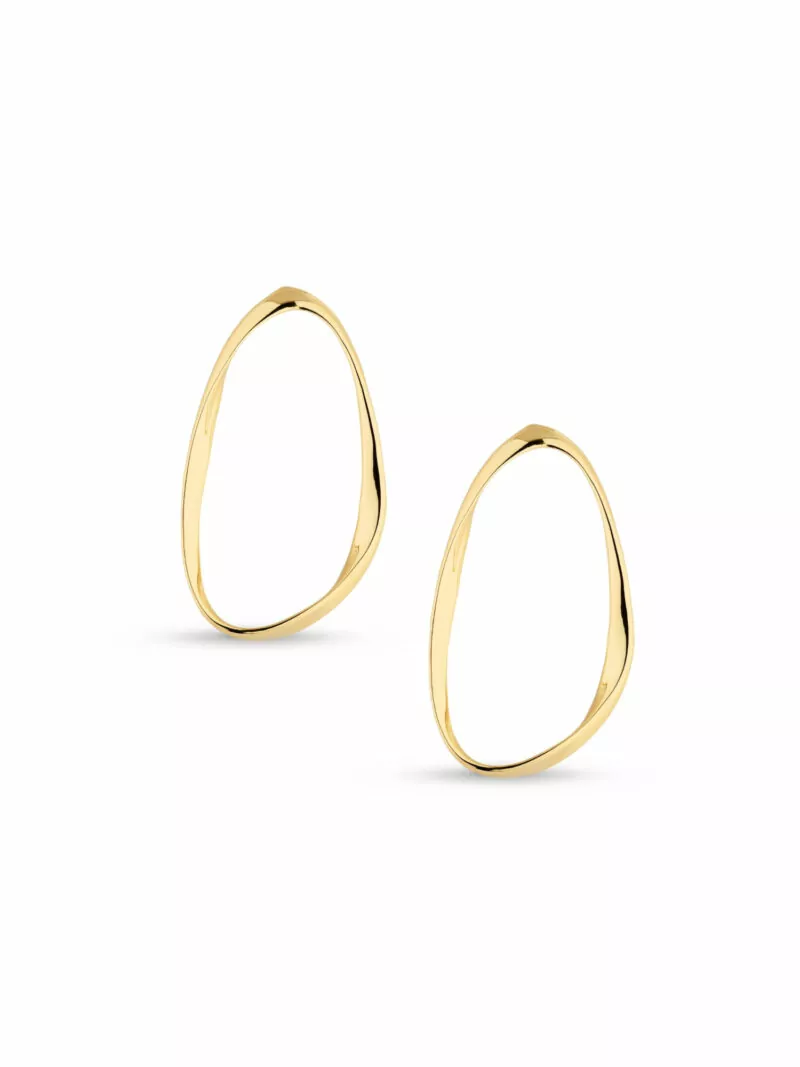 Brinco Bilbau ouro