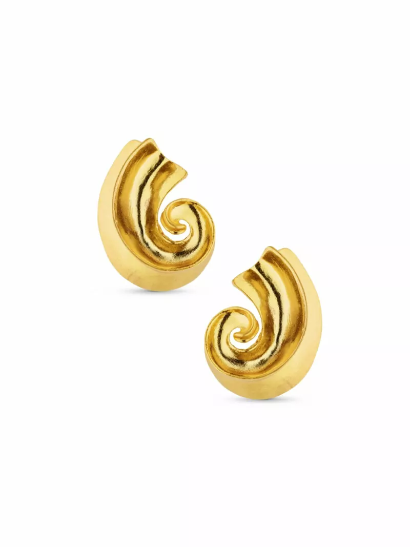 Brinco Caracola ouro