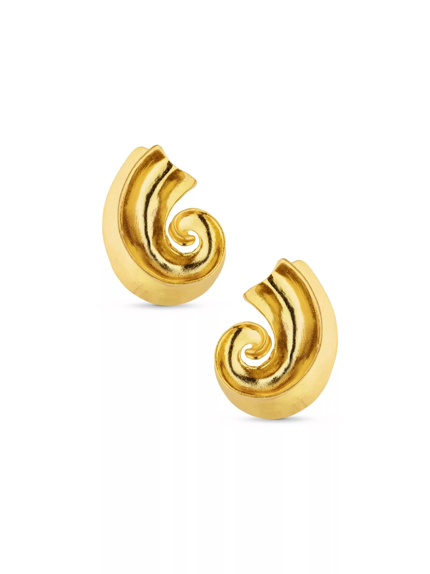 Brinco Caracola ouro - Imagem 1