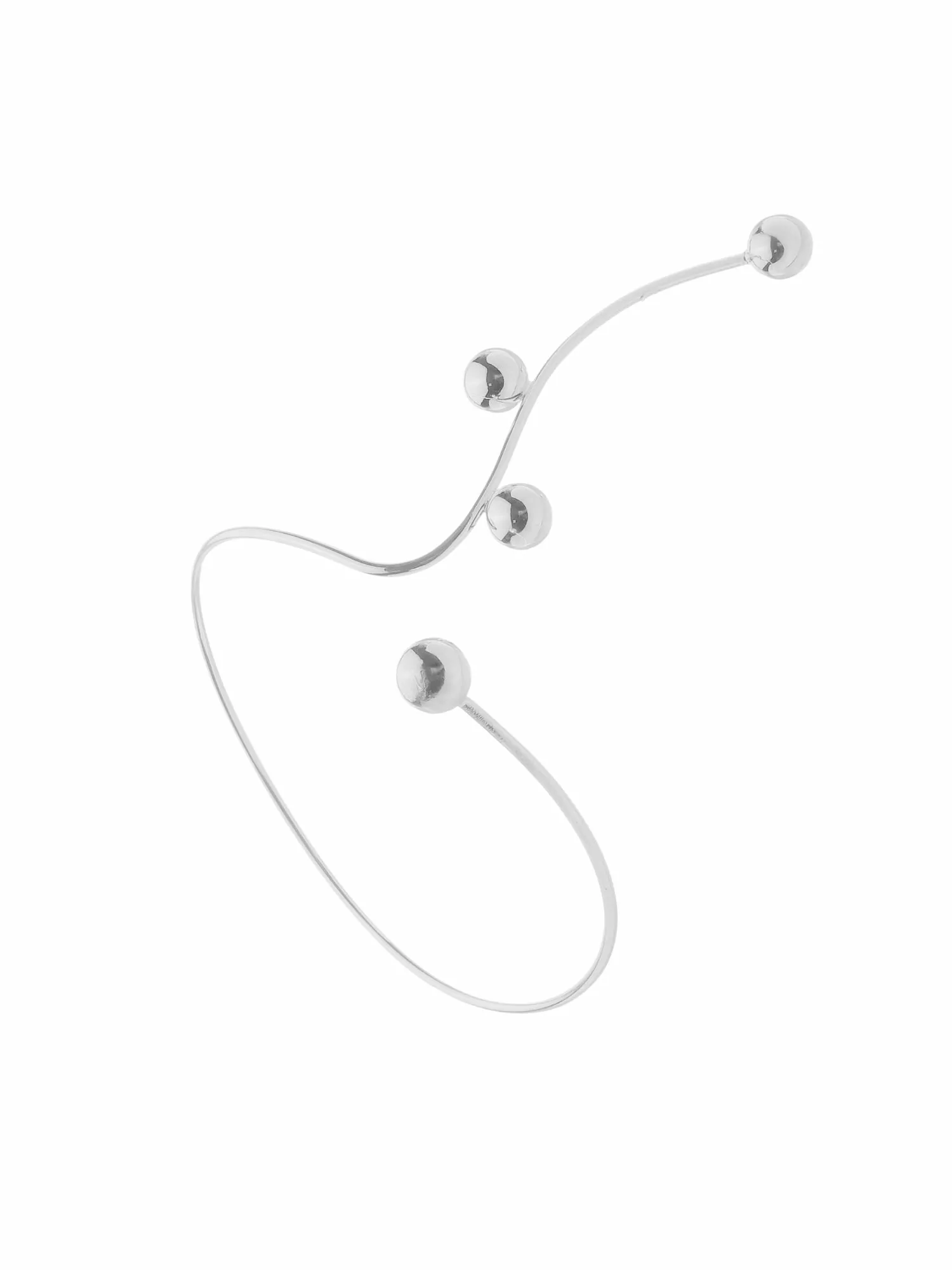 Pulseira de braço Liz ródio - Imagem 1