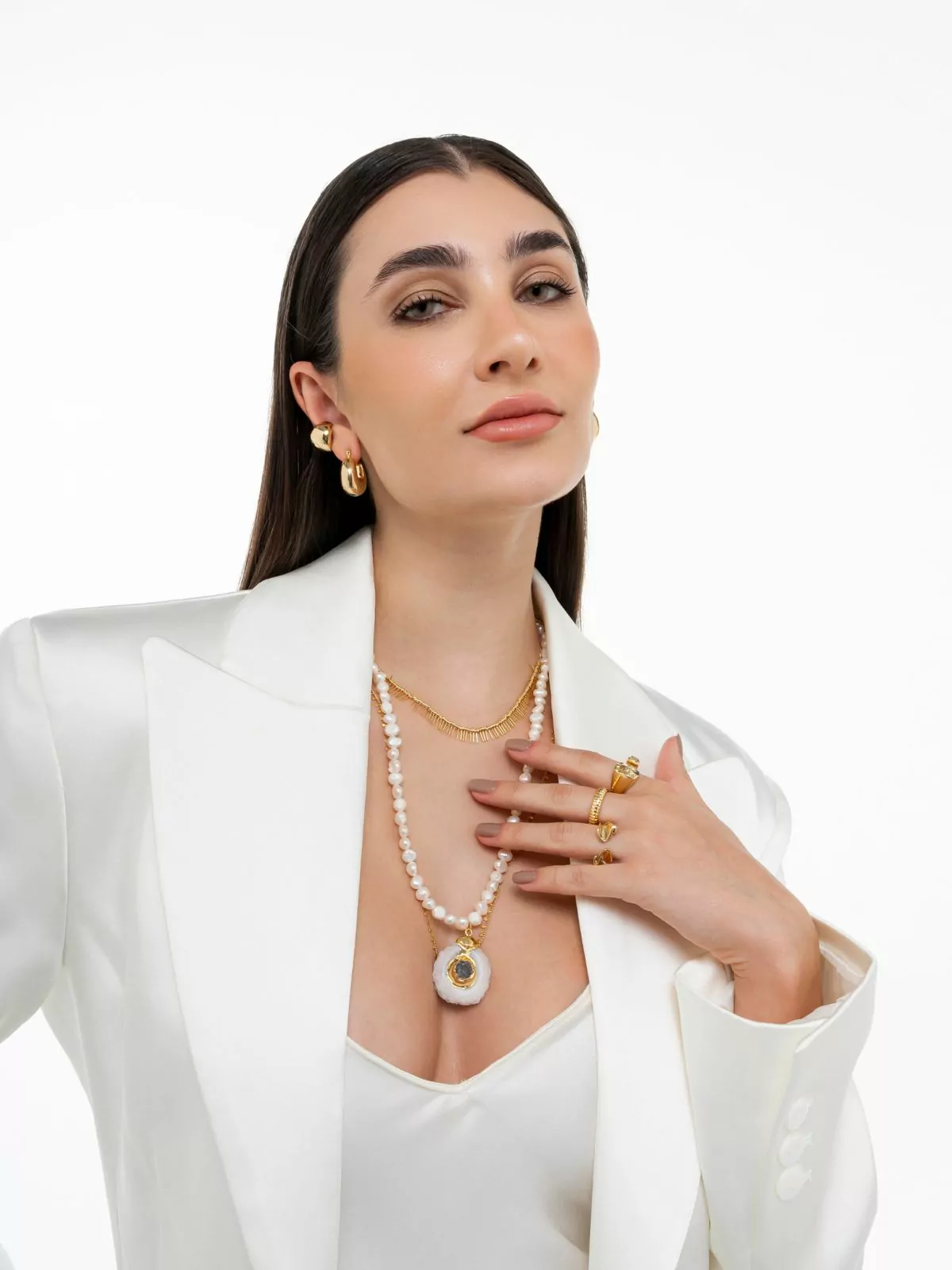 Colar Esther ouro - Imagem 8