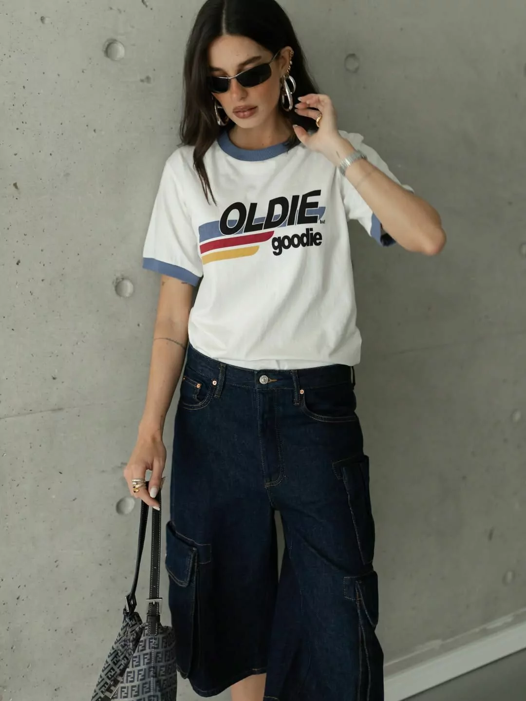 Argola Miel ródio P - Imagem 9