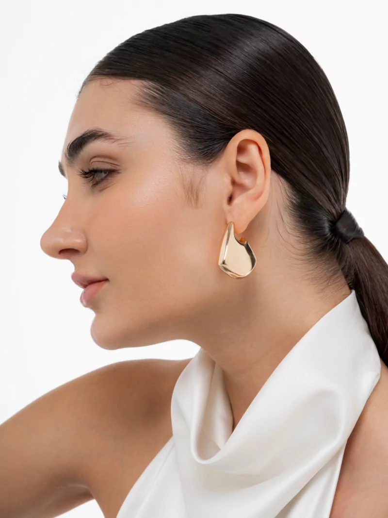 Argola Cantabria ouro - Imagem 2