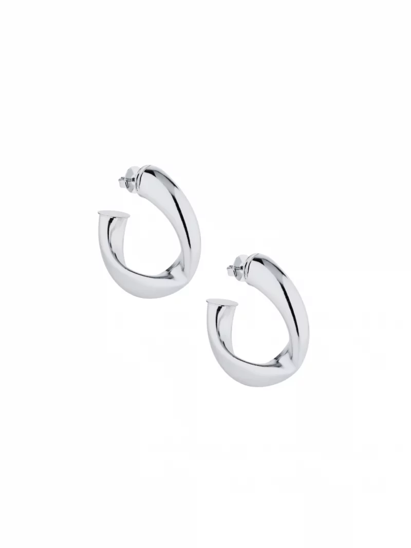 Argola Miel ródio P